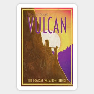 Discover Scenic Vulcan Sticker